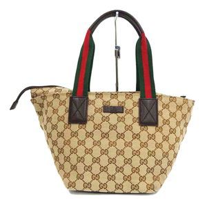 GUCCI GG Canvas Shelly Handbag